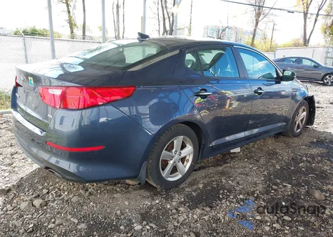 2015 Kia Optima Lx from USA, damaged, VIN 5XXGM4A76FG483653